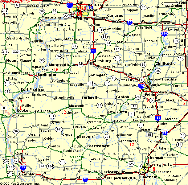 All Golf QCA Map PageIA IL Quad Cities